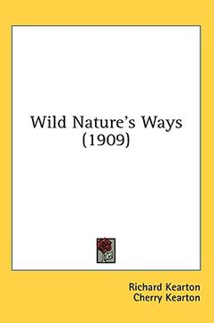 portada wild nature's ways (1909)