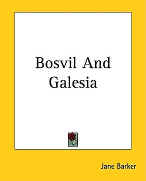 portada bosvil and galesia (en Inglés)