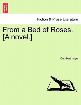 portada from a bed of roses. [a novel.]