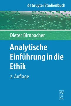 portada Analytische Einführung in die Ethik (de Gruyter Studienbuch) (German Edition)
