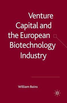 portada Venture Capital and the European Biotechnology Industry (en Inglés)