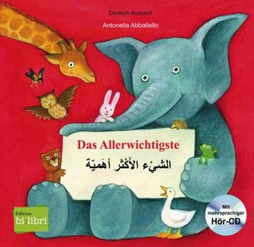 portada Das Allerwichtigste. Kinderbuch Deutsch-Arabisch mit Audio-Cd und Ausklappseiten
