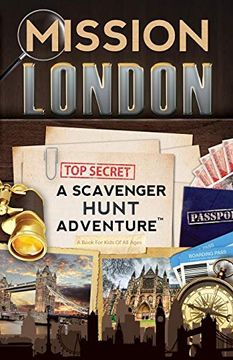 portada Mission London: A Scavenger Hunt Adventure (Travel Guide for Kids) (in English)