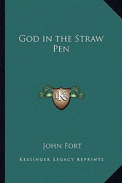 portada god in the straw pen (en Inglés)