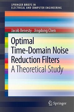 portada optimal time-domain noise reduction filters (en Inglés)