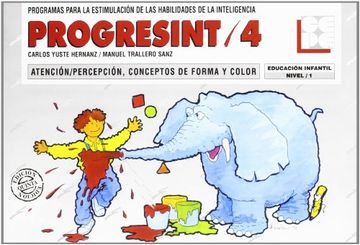 portada Progresint. 4. Atencion - Percepcion, Conceptos de Forma y Color (in Spanish)