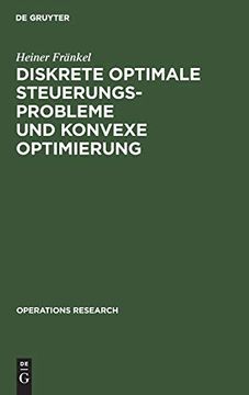 portada Diskrete Optimale Steuerungsprobleme und Konvexe Optimierung (in German)