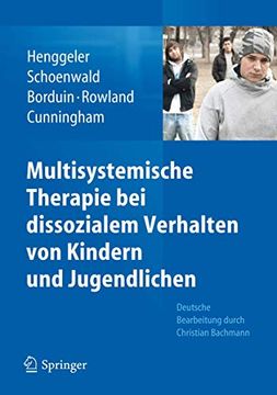 portada Multisystemische Therapie bei Dissozialem Verhalten von Kindern und Jugendlichen (en Alemán)