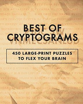portada Best of Cryptograms: 450 Large Print Puzzles to Flex Your Brain 