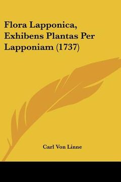 portada flora lapponica, exhibens plantas per lapponiam (1737) (en Inglés)