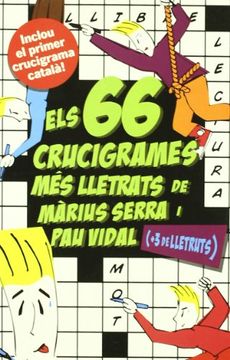portada 66 Crucigrames de Marius Serra i pau Vidal (in Catalá)