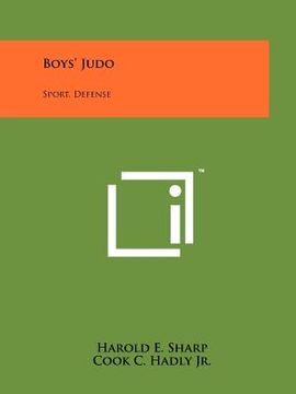 portada boys' judo: sport, defense (en Inglés)