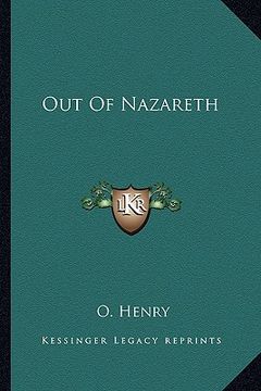 portada out of nazareth (in English)