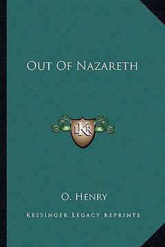 portada out of nazareth (en Inglés)