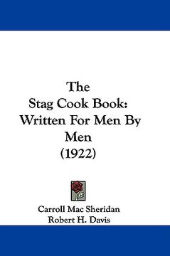 portada the stag cook book: written for men by men (1922)