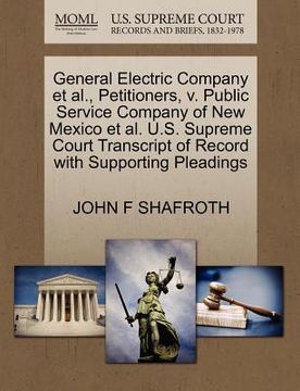 portada general electric company et al., petitioners, v. public service company of new mexico et al. u.s. supreme court transcript of record with supporting p