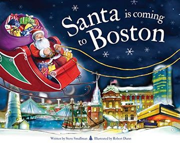 portada Santa is Coming to Boston (en Inglés)