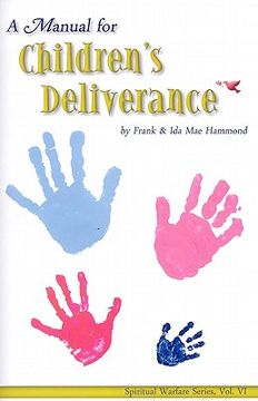portada manual for childrens deliverance (en Inglés)