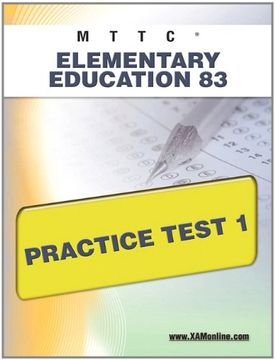 portada Mttc Elementary Education 83 Practice Test 1 (in English)