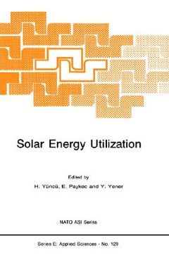 portada solar energy utilization: fundamentals and applications (en Inglés)