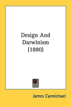 portada design and darwinism (1880) (en Inglés)