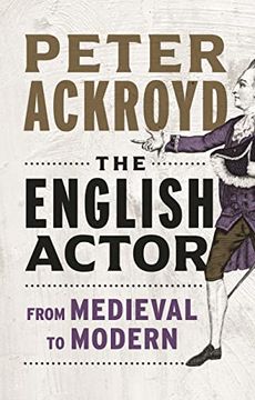 portada The English Actor: From Medieval to Modern (en Inglés)