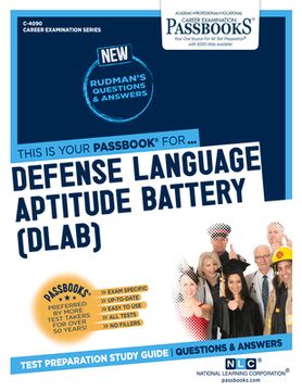 portada Defense Language Aptitude Battery (Dlab) (C-4090): Passbooks Study Guide Volume 4090