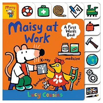 portada Maisy at Work: A First Words Book (en Inglés)