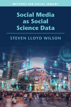 portada Social Media as Social Science Data (Strategies for Social Inquiry) (en Inglés)