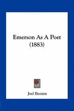 portada emerson as a poet (1883) (in English)