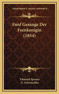 portada Funf Gesange Der Feenkonigin (1854) (en Alemán)