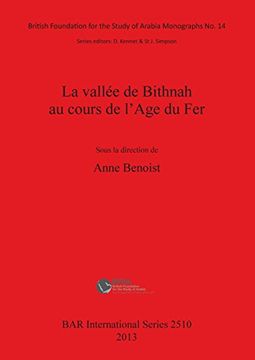 portada La vallée de Bithnah au cours de l'Age du Fer (BAR International Series)