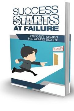 portada Success Starts at Failure How to Turn Mistakes into Winning Success (en Inglés)