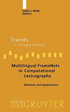 portada Multilingual Framenets in Computational Lexicography (Trends in Linguistics. Studies and Monographs) 