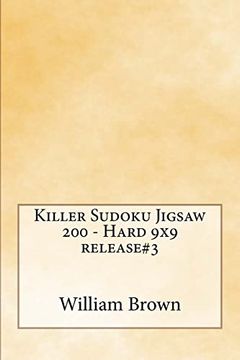portada Killer Sudoku Jigsaw 200 - Hard 9x9 Release#3 (en Inglés)