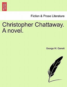 portada christopher chattaway. a novel. (en Inglés)