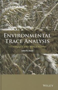 portada Environmental Trace Analysis: Techniques and Applications (en Inglés)