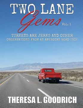 portada Two Lane Gems, Vol. 1: Turkeys are Jerks and Other Observations from an American Road Trip (en Inglés)