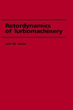 portada rotordynamics of turbomachinery (en Inglés)