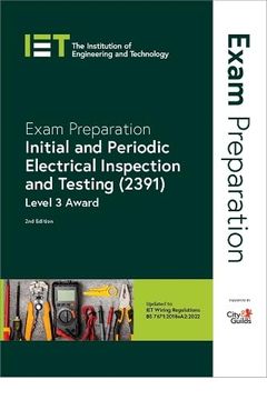 portada Exam Preparation: Initial and Periodic Electrical Inspection and Testing (2391)