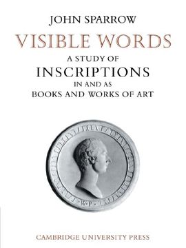 portada Visible Words Paperback (en Inglés)