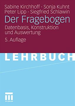 portada Der Fragebogen: Datenbasis, Konstruktion und Auswertung (en Alemán)
