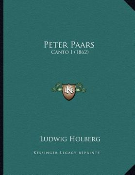 portada peter paars: canto i (1862) (in English)