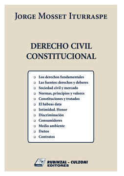 portada Derecho Civil Constitucional (in Spanish)