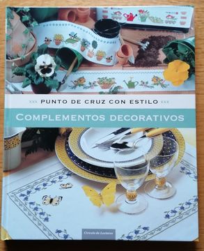 portada Complementos Decorativos. Punto de Cruz con Estilo.