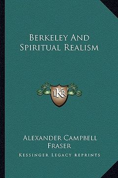 portada berkeley and spiritual realism (en Inglés)