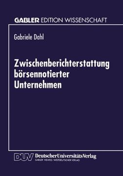 portada Zwischenberichterstattung börsennotierter Unternehmen (German Edition)