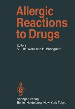 portada allergic reactions to drugs (en Inglés)