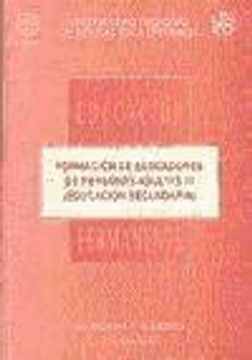 portada Formación de Educadores de Personas Adultas iii: Educación Secundaria (in Spanish)