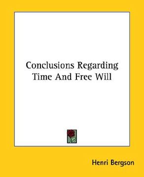 portada conclusions regarding time and free will (en Inglés)